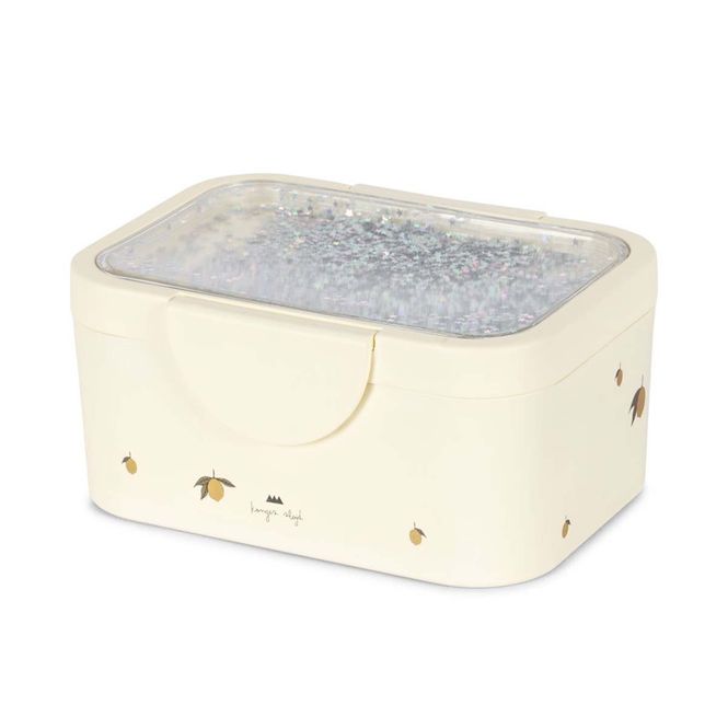 Hovedbilde Konges Sløjd Glitter matboks, Lemon