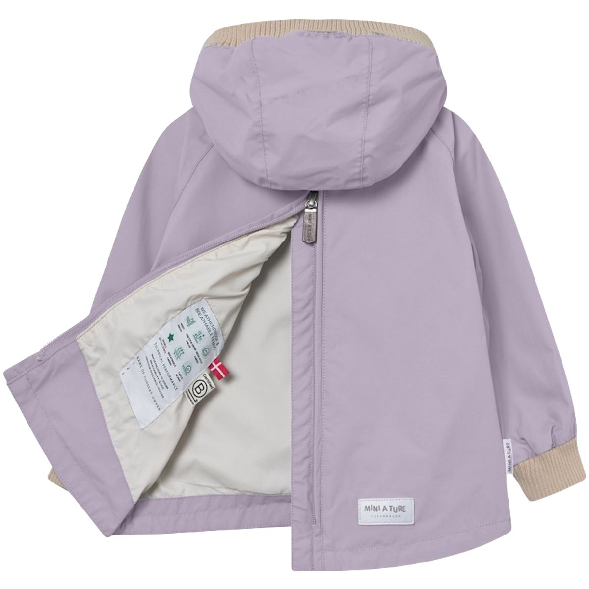 Mini A Ture Matbabyvito vår-og høstjakke, Minimal lilac