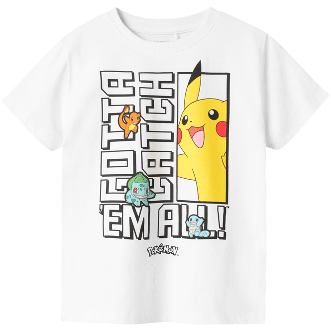 Hovedbilde Name It Nkmflame Pokemon t-skjorte til barn, ...
