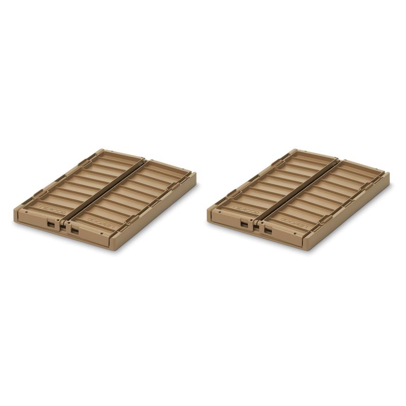 Liewood Weston Oppbevaringskasse 2-pack s, Oat
