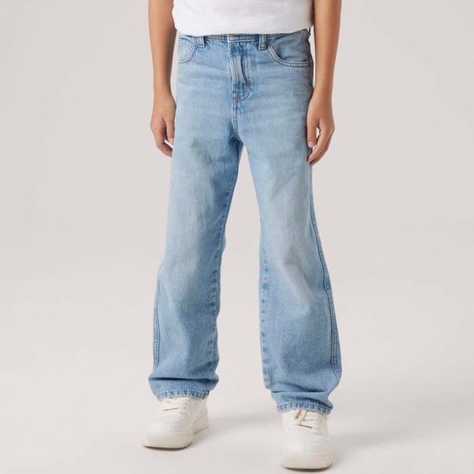 Hovedbilde Name It Nkmryan loose-fit jeans til barn, Light ...