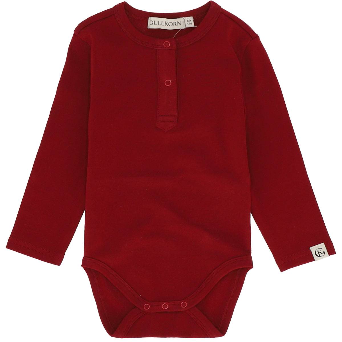 Gullkorn Mys body, rød - DressMyKid AS