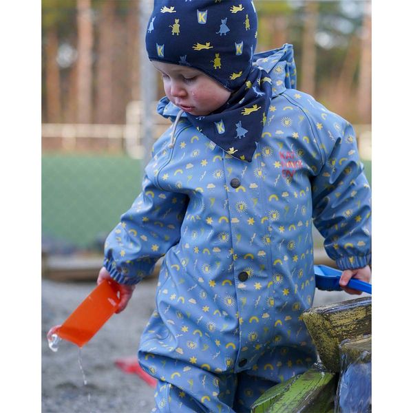 Hovedbilde Kattnakken Dugg Superkatten regndress, Mjuk Blå