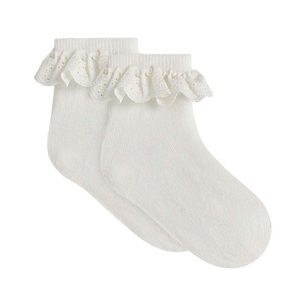 Hovedbilde Lil' Atelier Nmfdertrud 2-pack sokker, Coconut ...