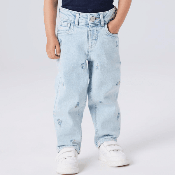 Hovedbilde Name It Nmfbella Mom-jeans til småbarn, Light ...