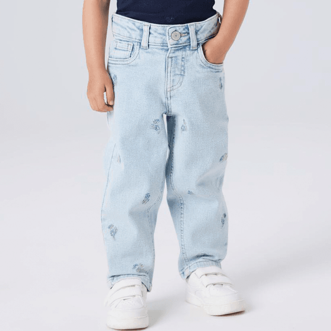 Hovedbilde Name It Nmfbella Mom-jeans til småbarn, Light ...
