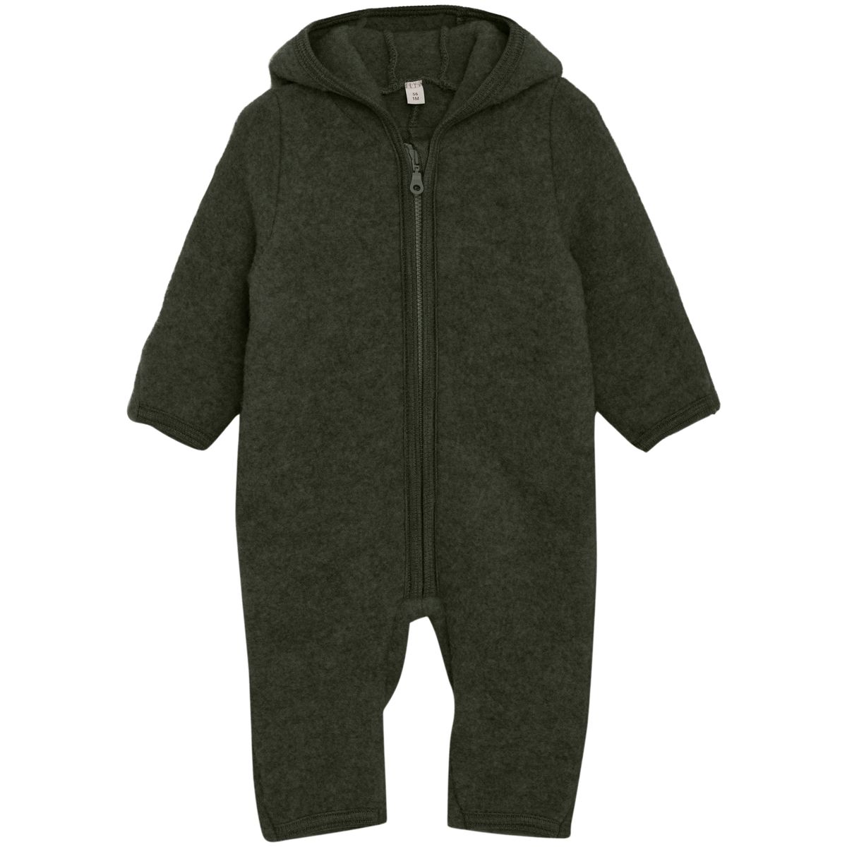 HUTTEliHUT Ullfleecedress med ører, Beetle