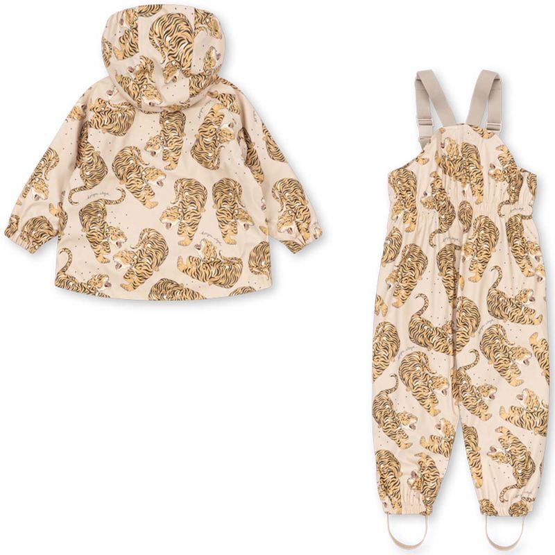 Konges Sløjd Rainy Palme regnsett, Panthera Beige