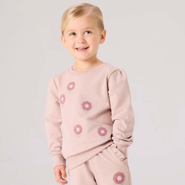 Hovedbilde Name It Nmfbriana sweatshirt til småbarn, Shadow ...