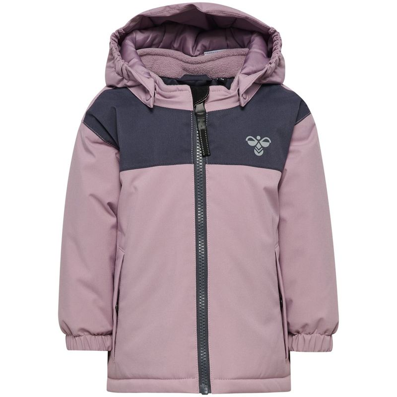 Hummel Hmlmini Block vinterjakke til småbarn, Sea Fog