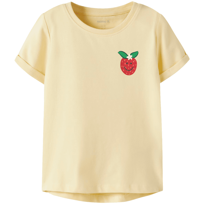 Name It Nmfvix t-skjorte til småbarn, Double Cream