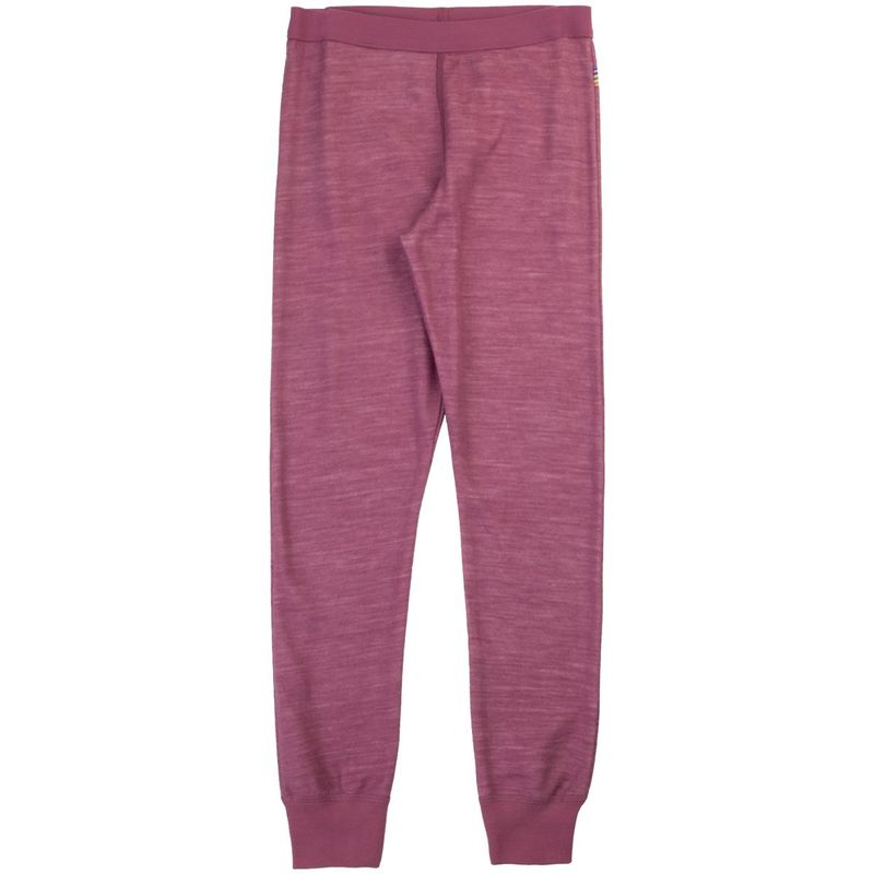 Joha leggings i ull/bambus til barn, Bordeaux