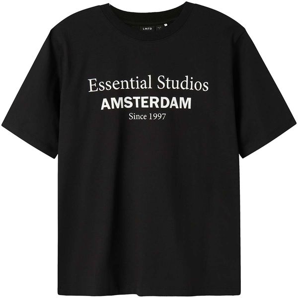 Hovedbilde LMTD Nlmness t-skjorte til barn, Black