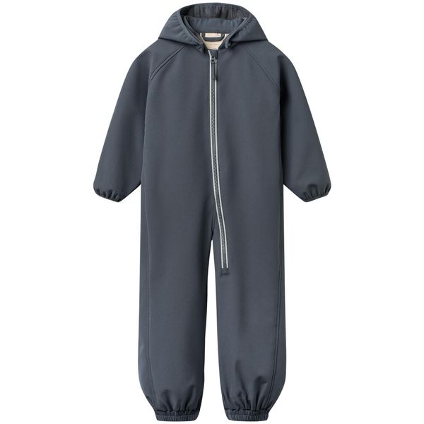 Hovedbilde Wheat Limme softshelldress til barn, Greyblue