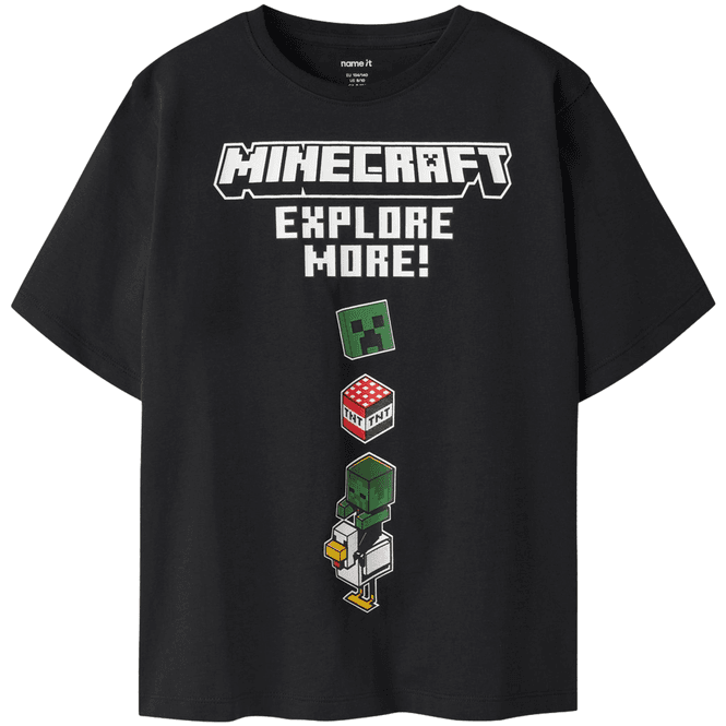 Hovedbilde Name It Nkmjulio Minecraft t-skjorte til barn, ...