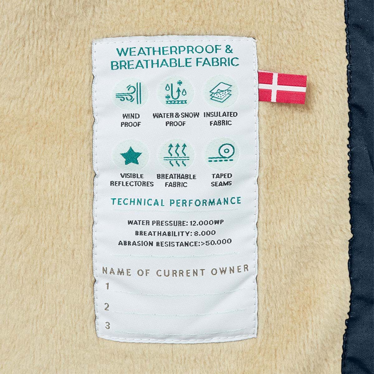 Mini A Ture Wally vinterjakke til småbarn, Outer Space