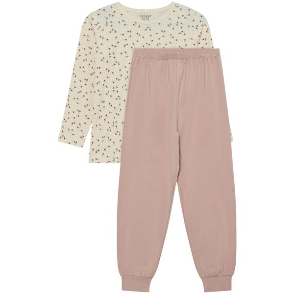 Hovedbilde CeLaVi pyjamas til barn i viskose, Shadow Gray
