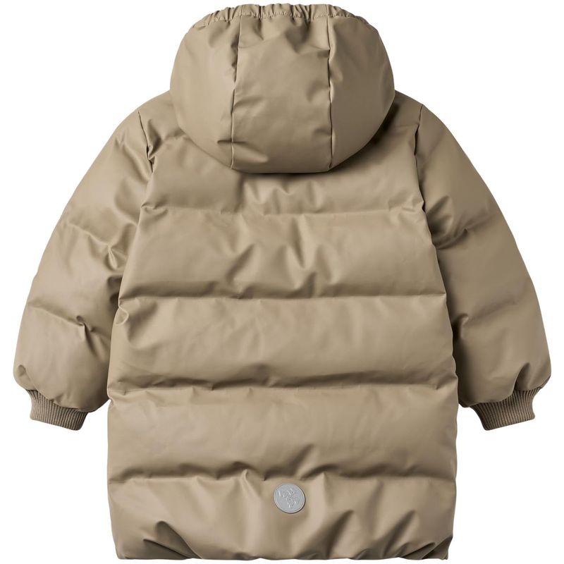 Wheat Coast PU vinterjakke til barn, Grey Stone