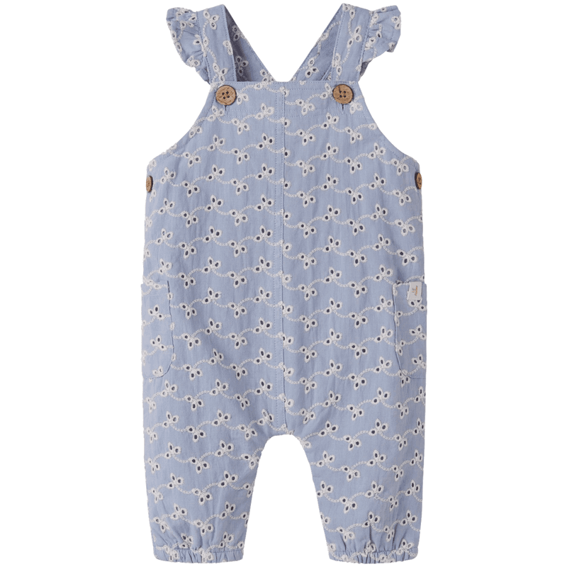 Lil' Atelier Nbftessie overall til baby, Zen Blue