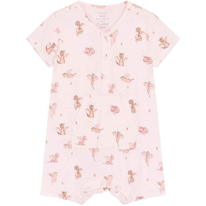 Hovedbilde Hust and Claire Milu romper i bambus, Rose Morn