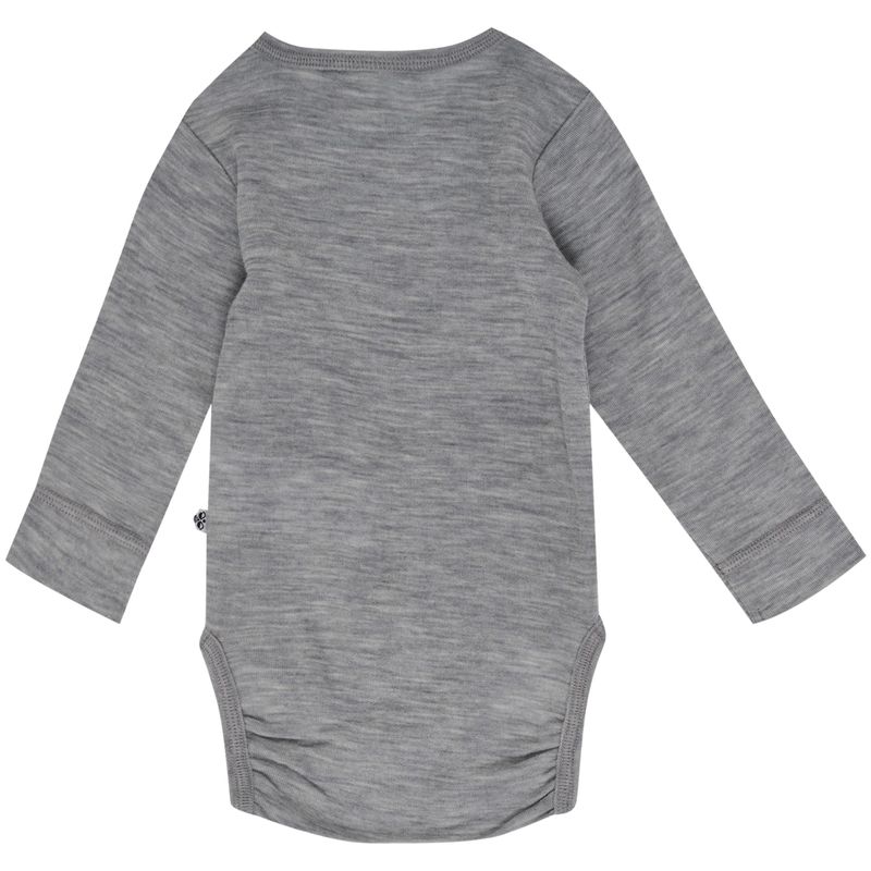 Hummel Hmlmini body i ull, Grey Melange