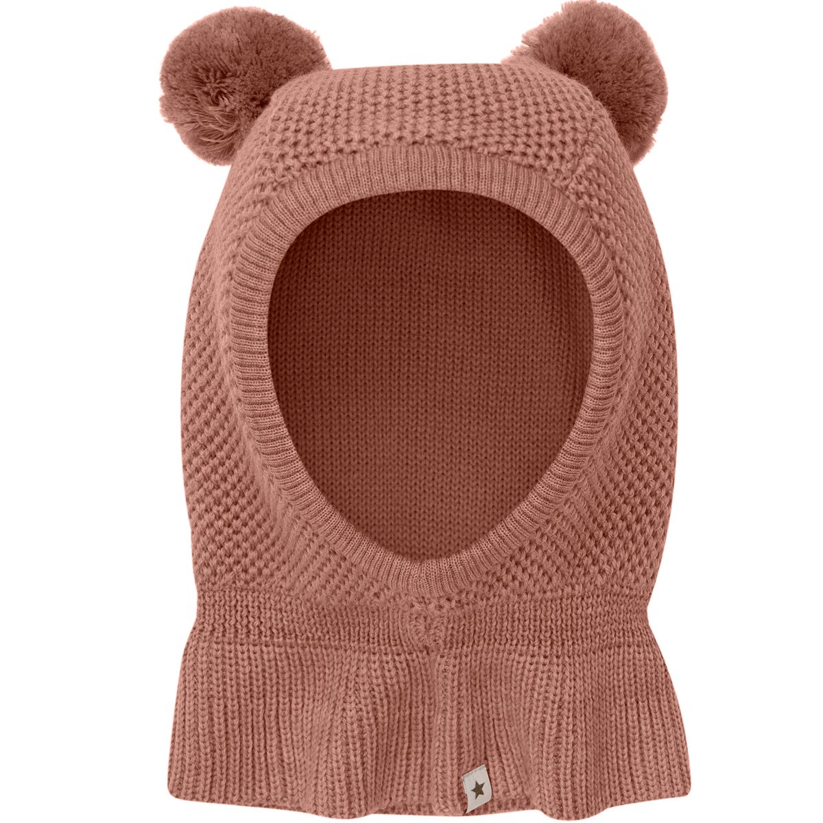 HUTTEliHUT Balaclava ull vindstoppere dusker, Burlwood