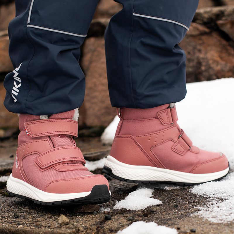 Viking Equip Warm WP 2V vintersko til barn, Pink