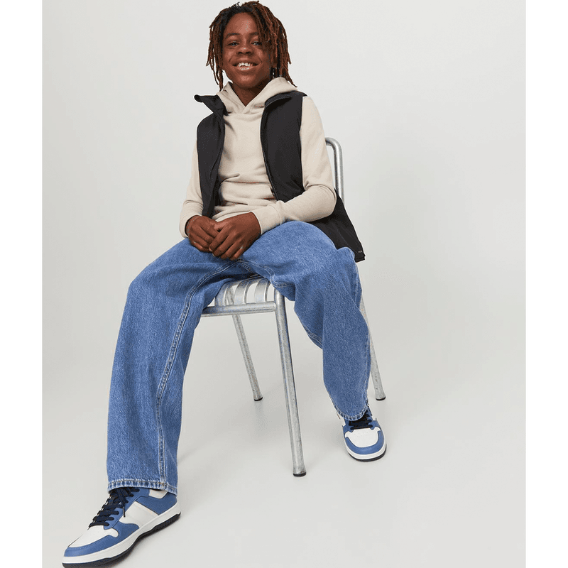 Jack & Jones Junior Jjialex baggy-fit jeans, Blue Denim