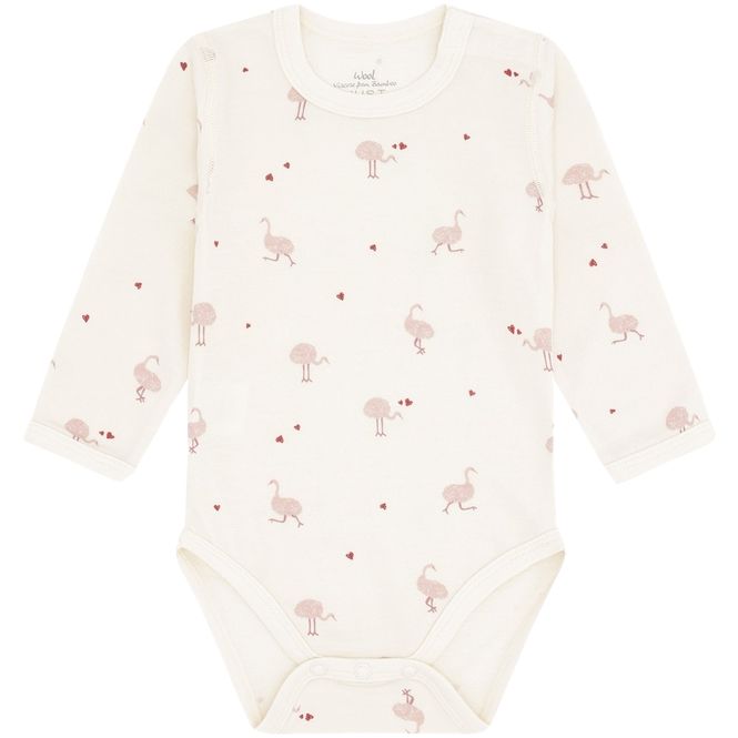 Hovedbilde Hust and Claire Baloo Ostrich ull/bambus body, ...
