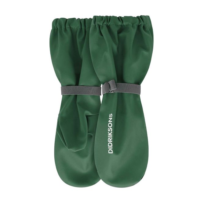 Hovedbilde Didriksons Glove Kids 6 regnvotter, Dark Moss