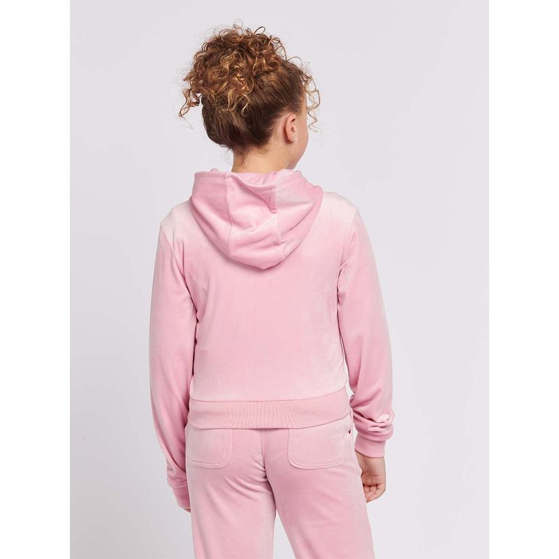 Juicy Couture Tonal velour joggebukse, pink nectar
