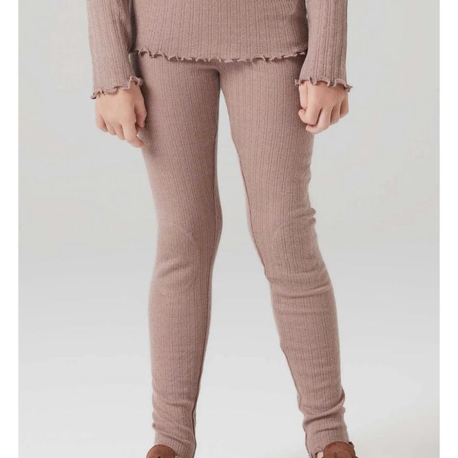 Hovedbilde Name It Nkfwossa leggings i ull/silke til barn, ...