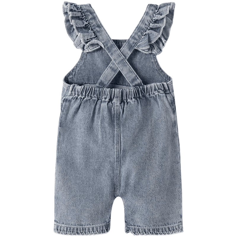 Lil' Atelier Nbffunda denim seleshorts til baby, Medium Blue