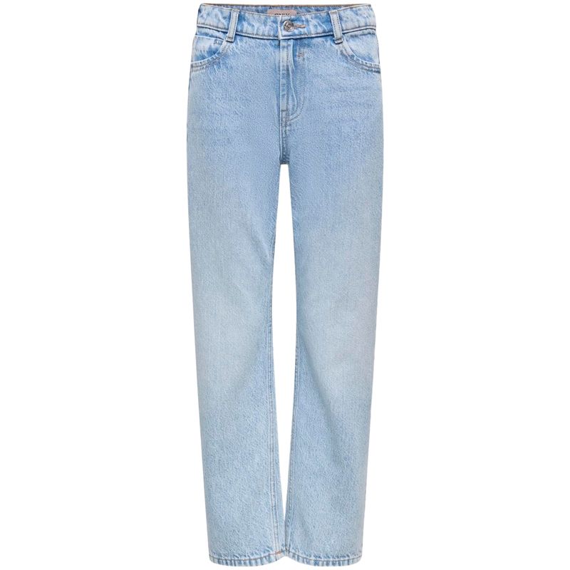 Kids Only Kogdad straight-fit jeans barn, Light Blue Denim