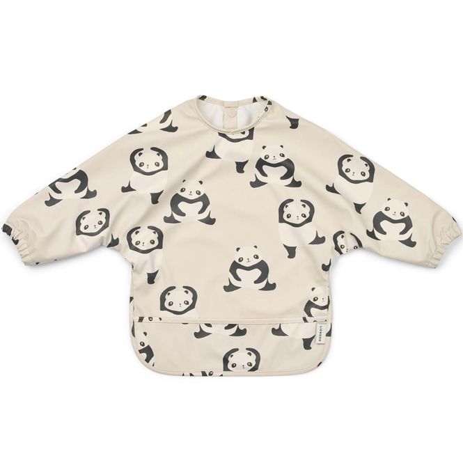 Hovedbilde Liewood Merle Smekke med lange ermer, Panda/Sandy