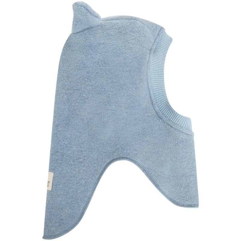 HUTTEliHUT balaclava i ull m/ører, Windward Blue