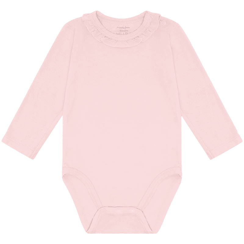 Hust and Claire Hcbuller body m/krage i bambus, Chalk Pink