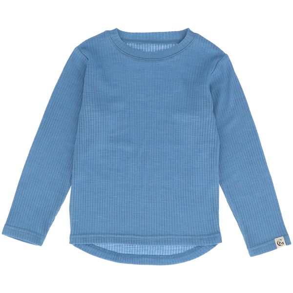 Hovedbilde Gullkorn Chalk genser i ull/bambus til barn, ...