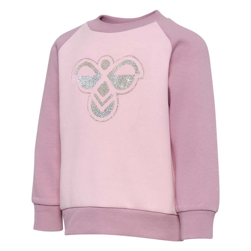 Hummel x DressMyKid Bumble joggedress-sett, Mauve Shadow