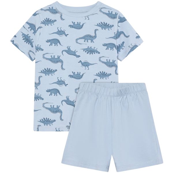 Hovedbilde Minymo kortermet pyjamas til barn, Niagara Mist