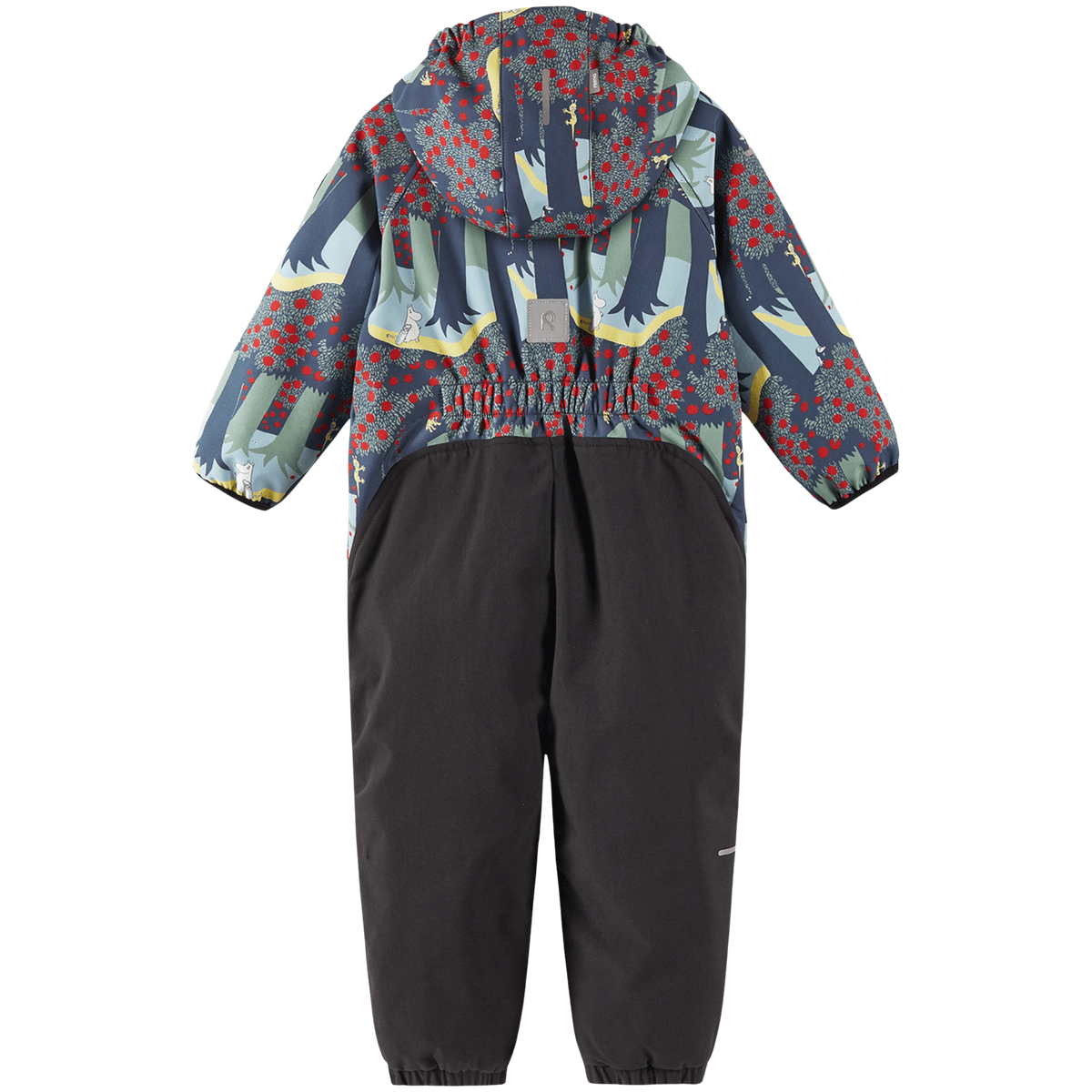 Reima Mjosa Moomin softshelldress til småbarn, Black