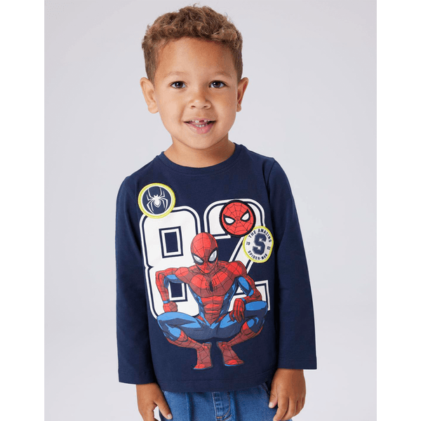 Hovedbilde Name It Nmmdeep Spiderman genser, Navy Blazer