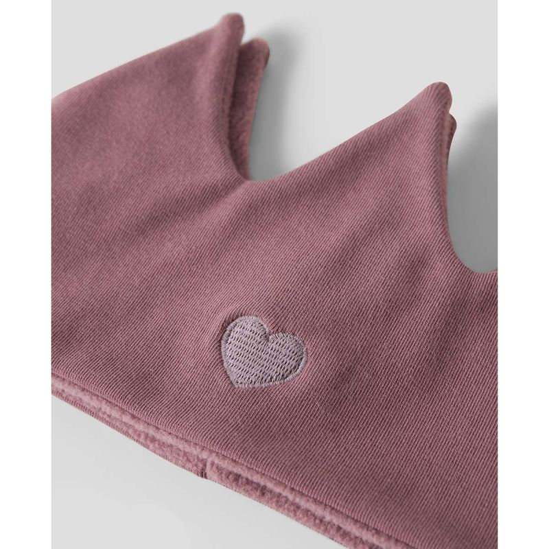 Name It Nmfmall pannebånd m/fleece, Wistful Mauve