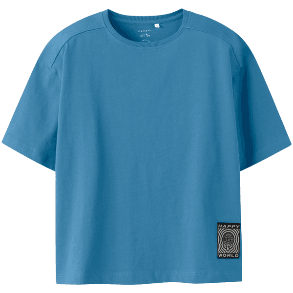 Hovedbilde Name It Nkmfrank t-skjorte til barn, Cyaneus