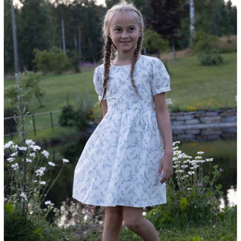Vilje & Ve Sara kjole til barn, Bluelilac