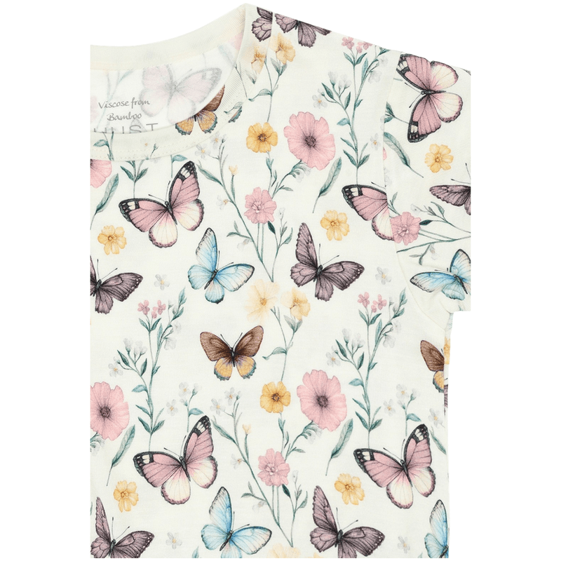 Hust and Claire Hcfuia Butterfly kjole i bambus, Ivory
