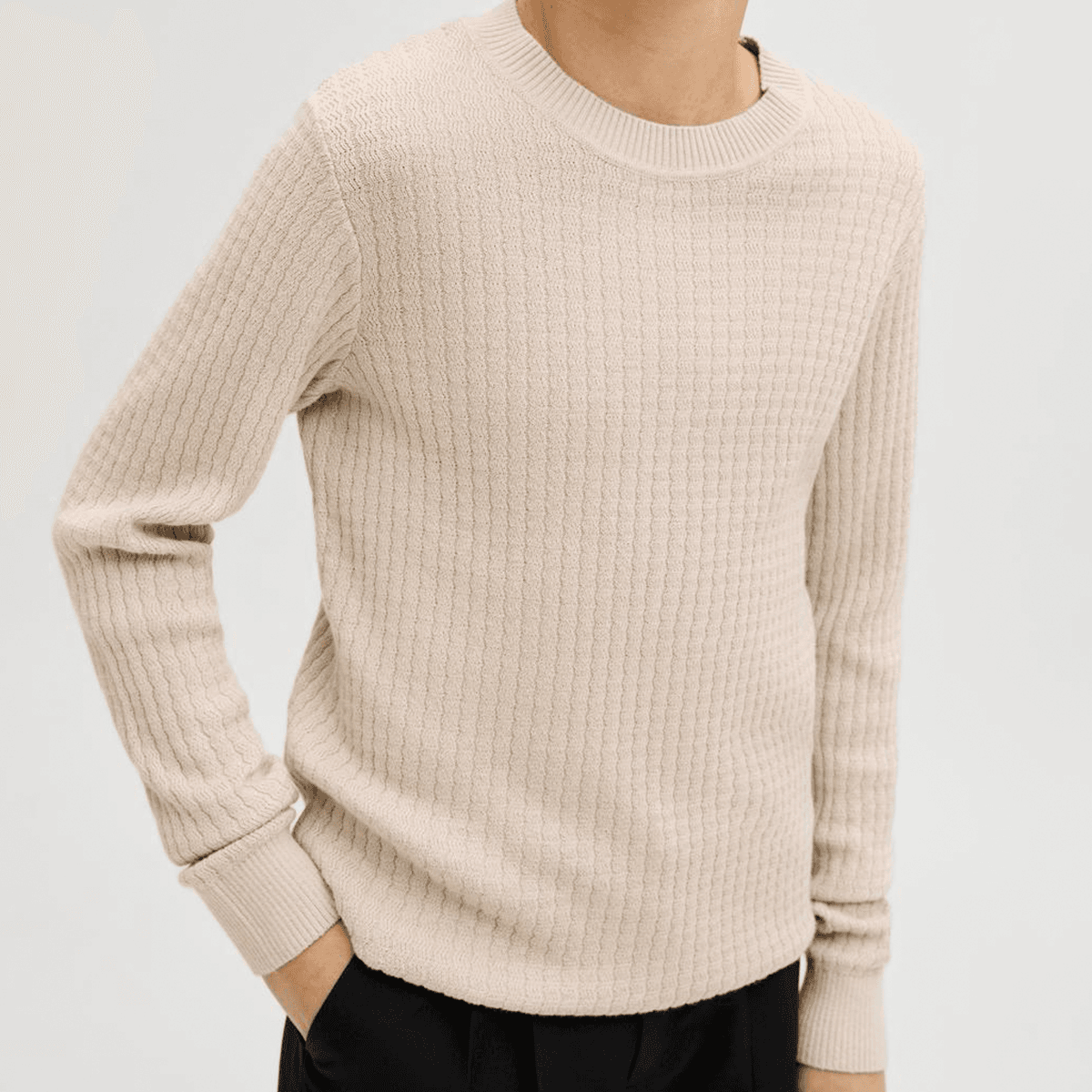 Jack and Jones Jprblubarkley genser til barn, Simply Taupe