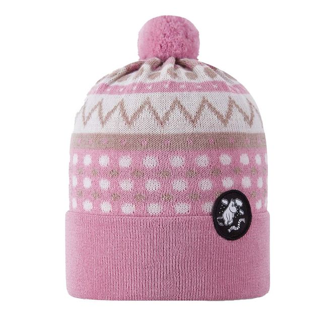Hovedbilde Reima Moomin Flinga lue i ull til barn, Grey Pink
