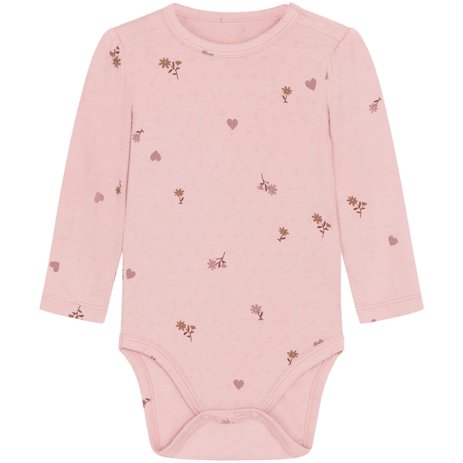Hovedbilde Hust and Claire Buller body i bambus, Dusty Rose