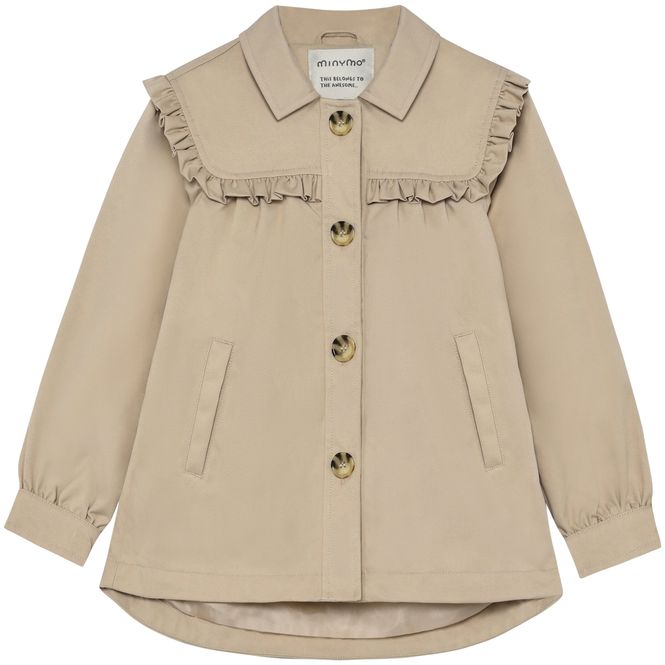 Hovedbilde Minymo trenchcoat til barn, Doeskin